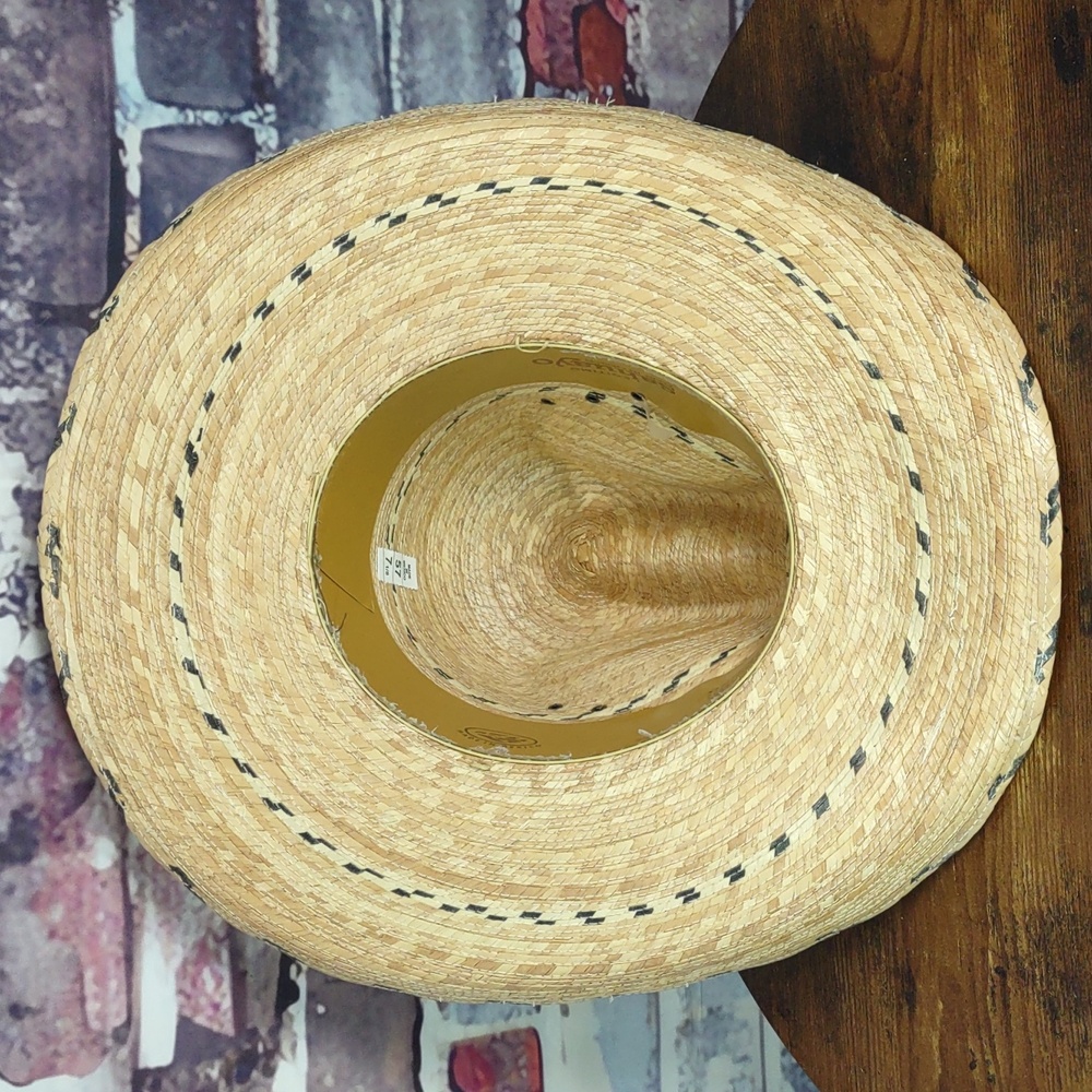 Sahuayo "Pecos" Woven Straw Hat - Picture 7 of 10